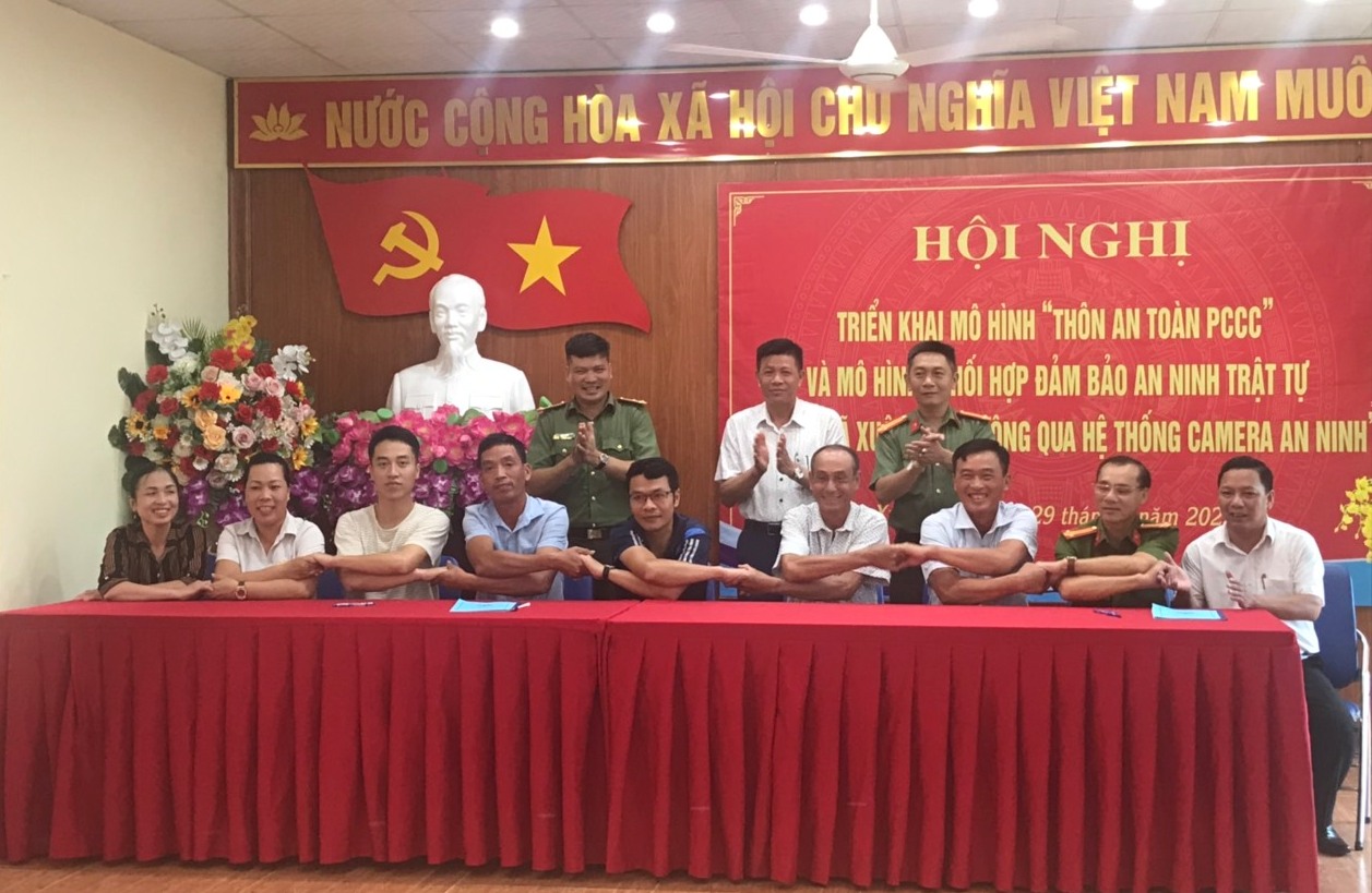 Xã Xuân Đám (Cát Hải): Xây dựng mô hình “Phối hợp bảo đảm bảo an ninh trật tự địa bàn xã Xuân Đám thông qua hệ thống Camera an ninh